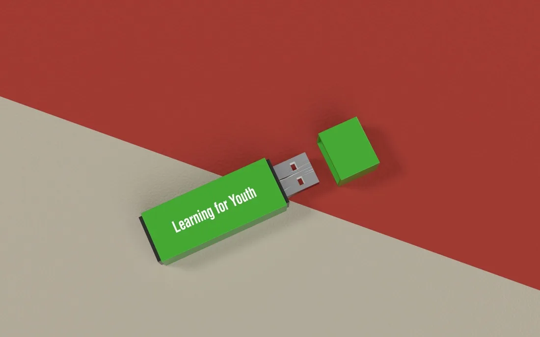 Logo on a flash disk