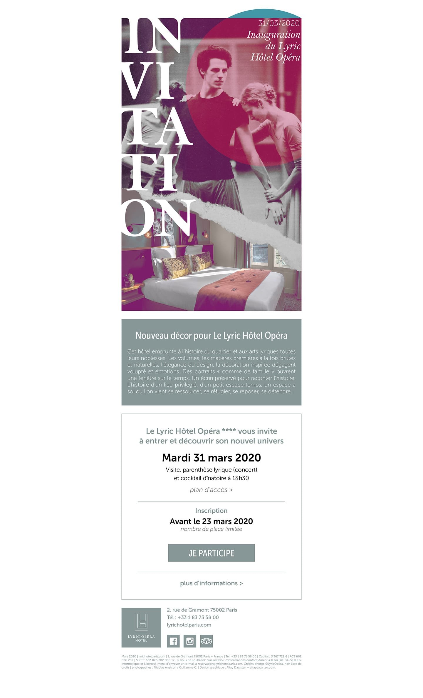 graphic design invitation