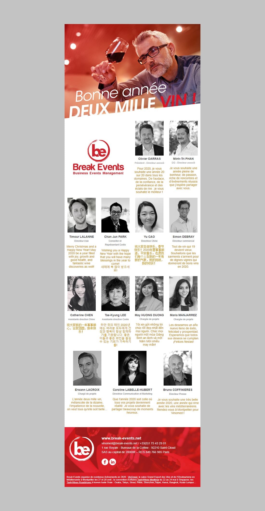 Création graphique newsletter