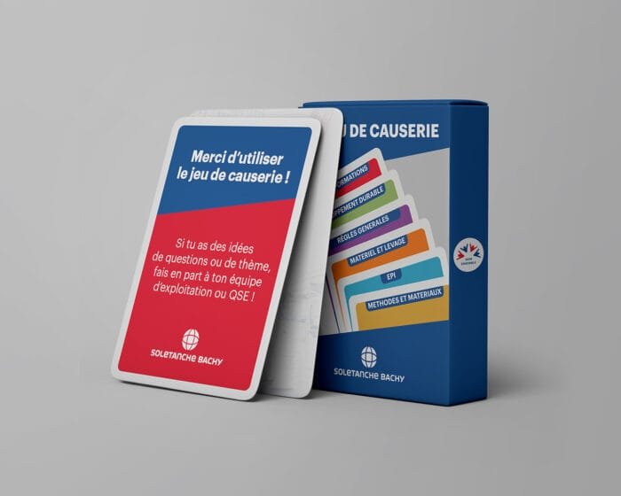 Paris'teki bir marka ajansı olan Comhit tarafından iş yerinde güvenlik hakkında konuşmak için oluşturulan kart oyunu.