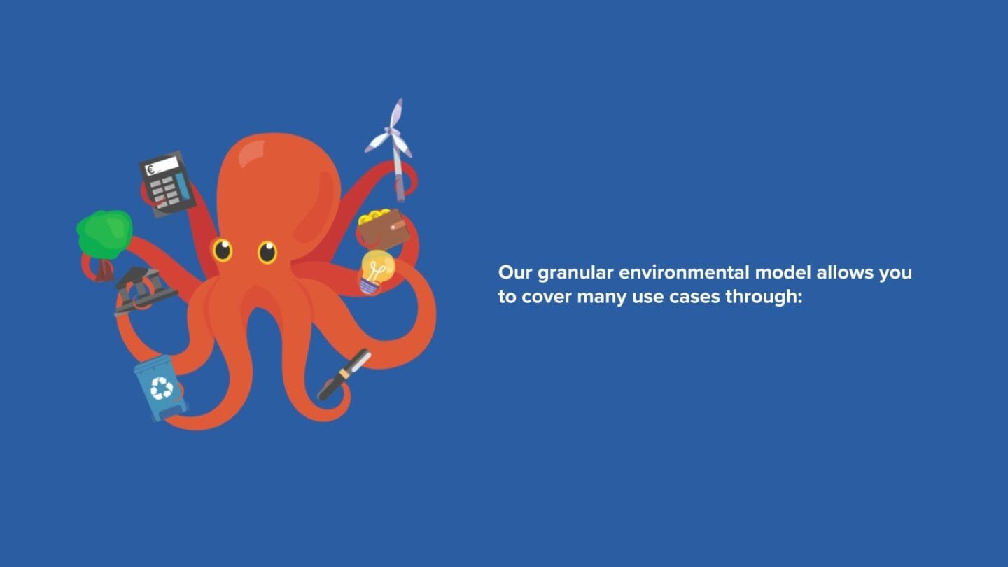 Ilustración de un pulpo multicolor que representa la creatividad en el diseño gráfico, por la agencia Comhit, París.