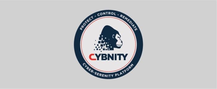Logotipo para una plataforma de ciberseguridad con un gorila estilizado, creado por Comhit, una agencia de branding con sede en París.