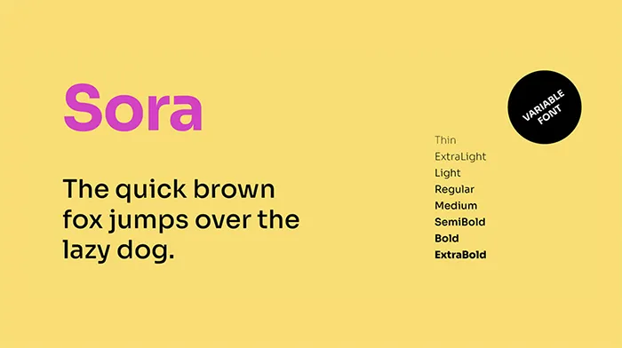 Typographie moderne avec variables de fonte pour design graphique, projet de branding par l'agence Comhit, Paris.