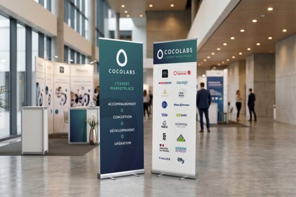 Création de Kakémonos et Roll-ups de Salon | Cocolabs